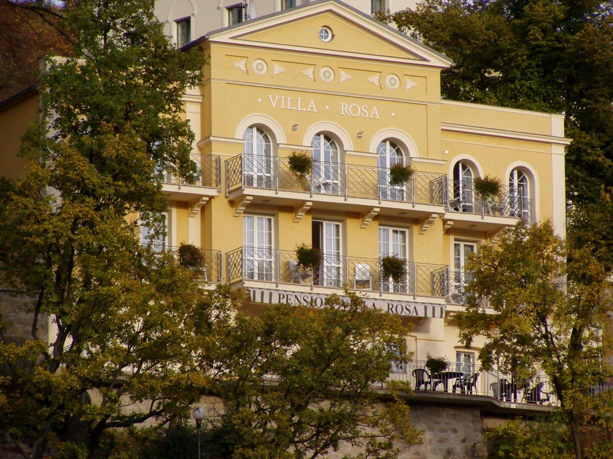 Villa Rosa Karlovy Vary Exteriér fotografie